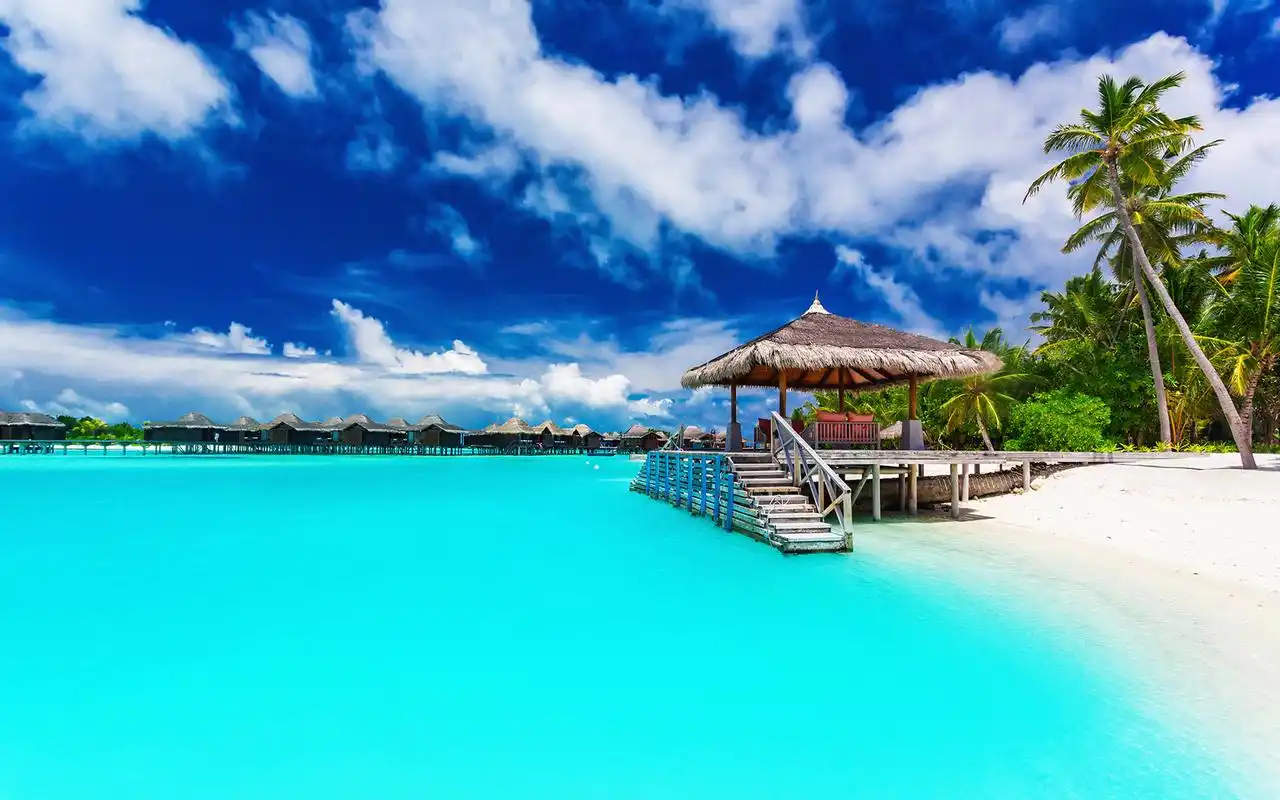 马尔代夫风景摄影高清壁纸