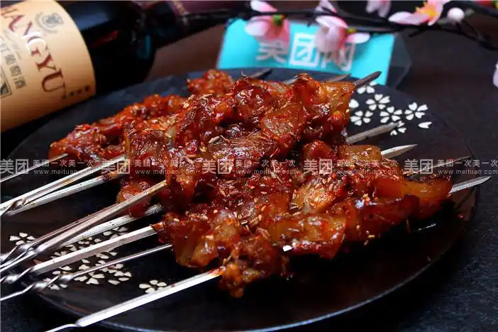 熟筋串-奉吉炭火烤肉(十三纬路店)-美团