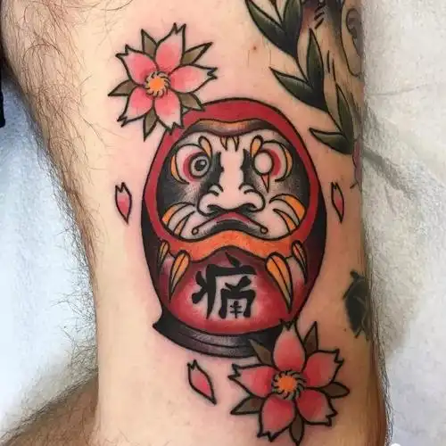 我的纹身分享  #纹身也清新  #达摩蛋  #达摩蛋纹身  #纹身  #刺青