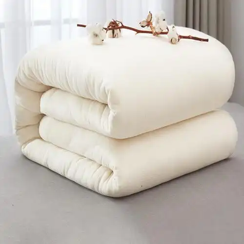 棉被新疆棉花棉絮花被芯床棉被被子加厚保暖冬被全棉垫被棉胎4斤春秋