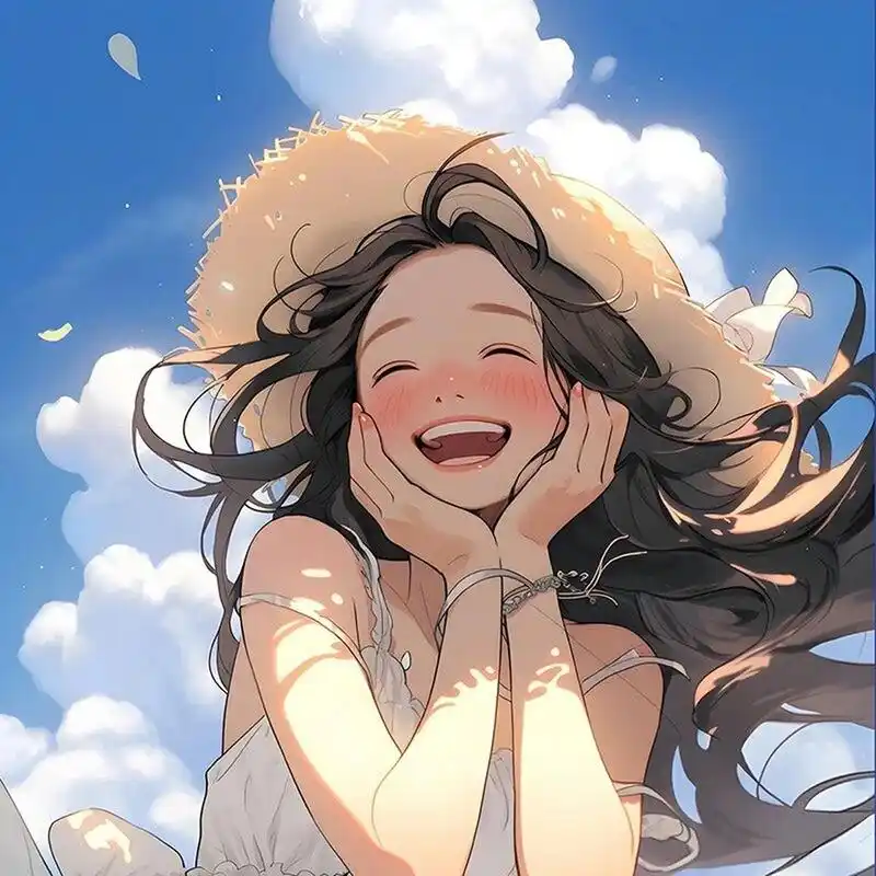 笑容甜美女孩子头像 #少女头像# 闺蜜头像 #闺蜜头像情侣头像情侣壁纸