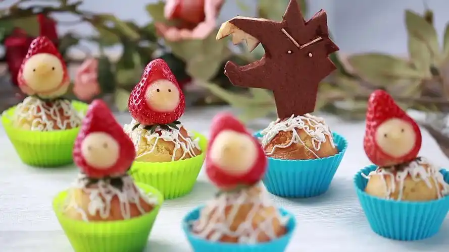 小红帽杯子蛋糕怎么做