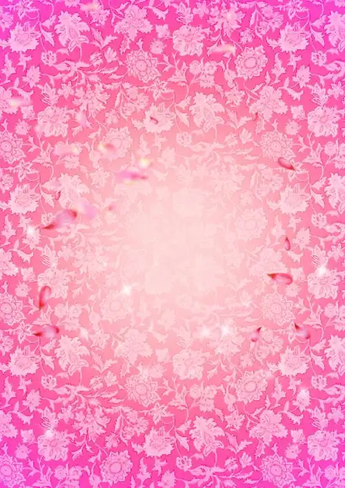 粉色小碎花背景