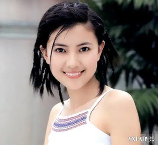 【图】高圆圆脸型 揭密高圆圆百变脸搭配花样发型