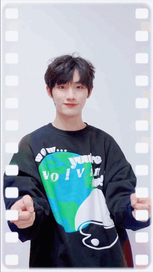 时代少年团有你比心手势舞