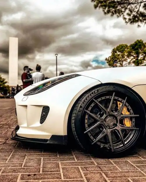 捷豹ftype改装碳纤维前唇ftype前唇