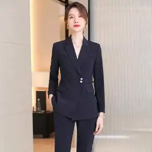 【物业工服套装女西装套装图片】物业工服套装女西装套装图片大全_q友