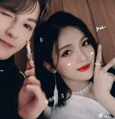 吴宣仪朱正廷.纯属头像上升爱豆 2传注明程佳音.