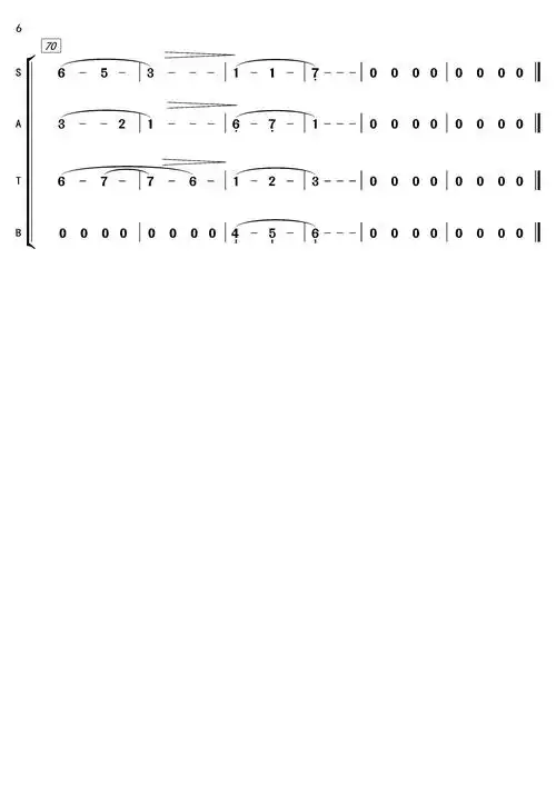 大鱼合唱谱584411678 重庆八中合唱团 歌谱 简谱