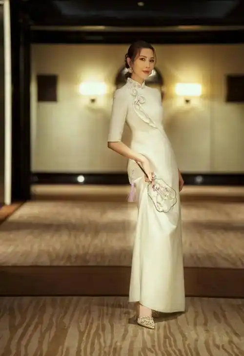 蔡少芬穿旗袍才叫美!