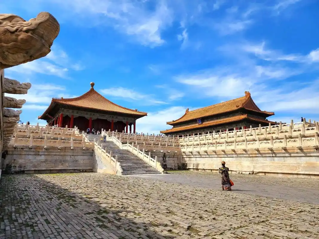 紫禁清风.#北京#故宫#蓝天白云晴空万里 #手机摄影#古建筑 - 抖音