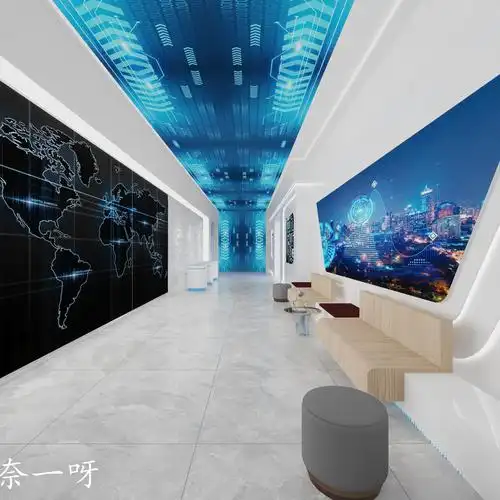 工装——未来感十足的科技展厅