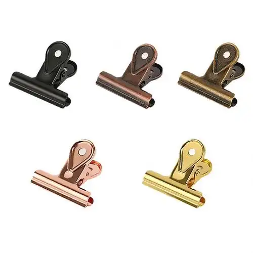promotional new design colorful binder clip cute school&office