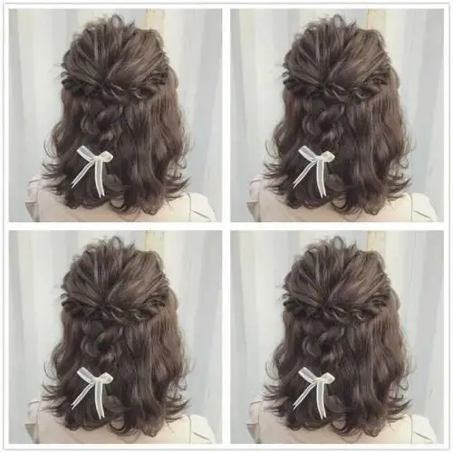 短发这么弄,让你美的与众不同!