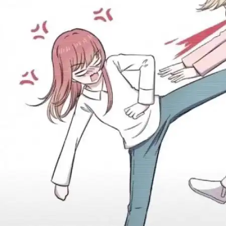 超级逗比的情侣头像很有意思的一个人一张