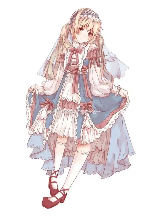 二次元 洛丽塔 lolita 小裙子