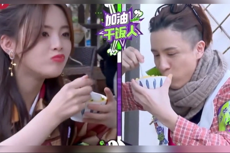 干饭人杨超越vs薛之谦