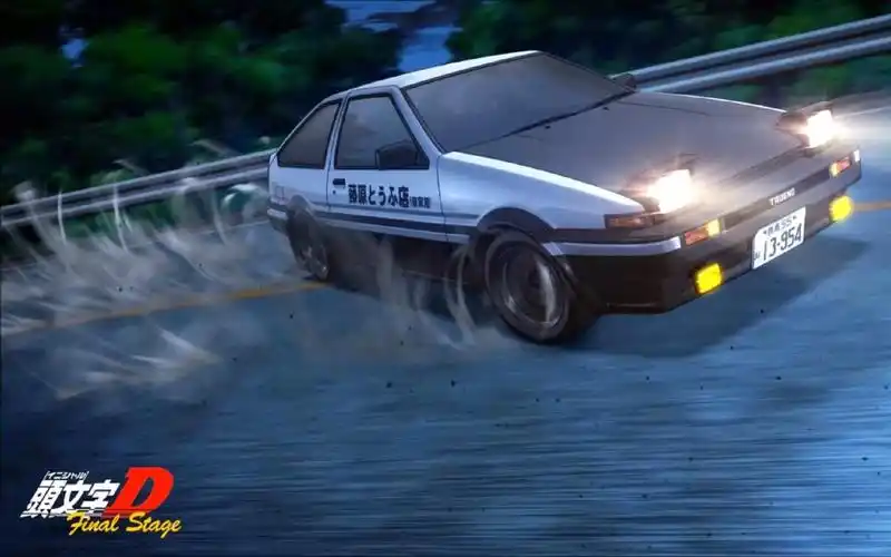 头文字d第一次送豆腐的藤原拓海