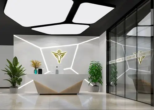 电竞游戏公司装修效果图