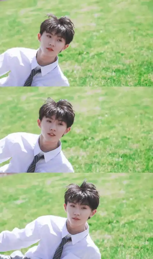 白衬衫少年马嘉祺·拼接壁纸 cr:wb - 堆糖,美图壁纸兴趣社区