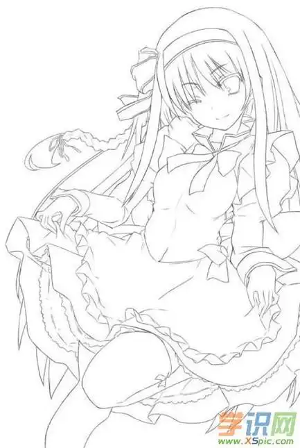 卡通人物图片简笔画日本动漫简笔画图片大全画动画人物简笔画手绘动漫