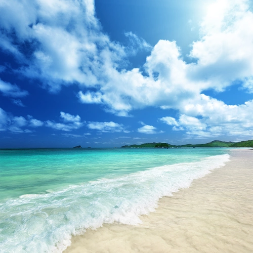 浪漫海边背景 - 当图网