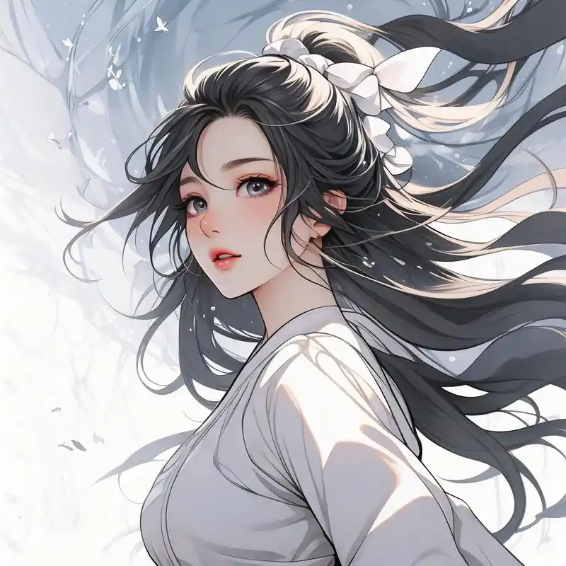 动漫女生仙气头像94