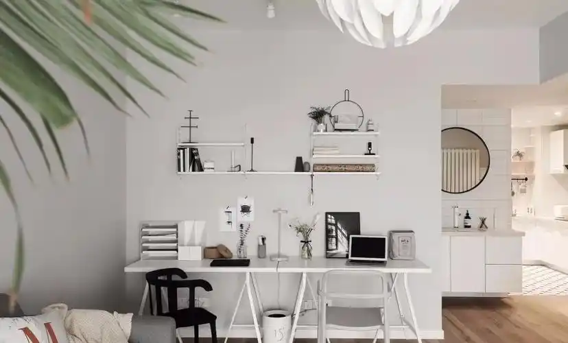 78㎡北欧ins风小宅高颜值衣帽间强势入镜