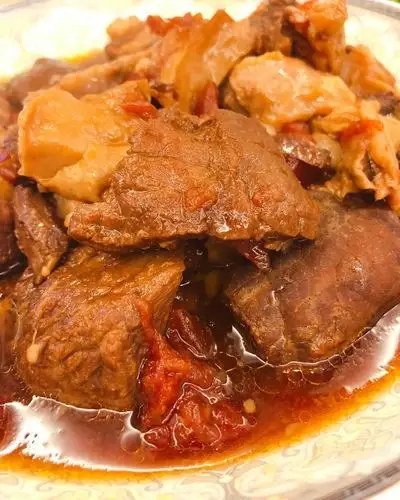 邵栎洪做的炖牛肉