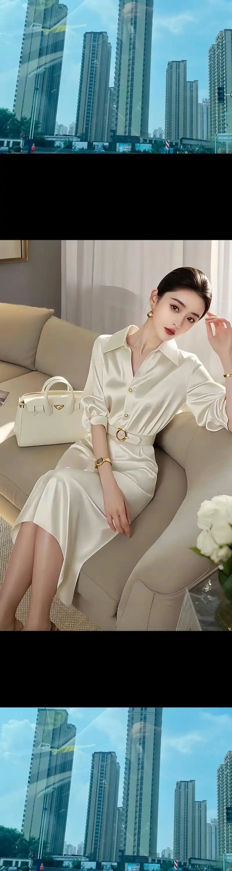 0115 简约优雅气质高级感穿搭