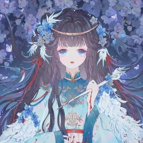 头像古装女漫画 女生头像图片大全 -【爱个性】