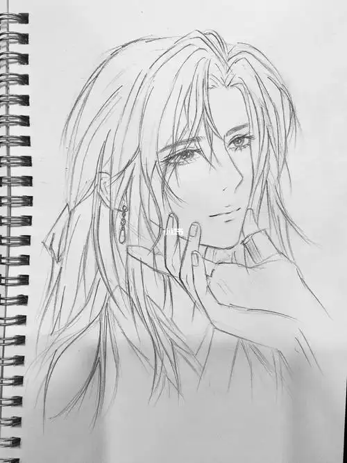 太喜欢兰舟这张了!是临摹#将进酒  #沈兰舟