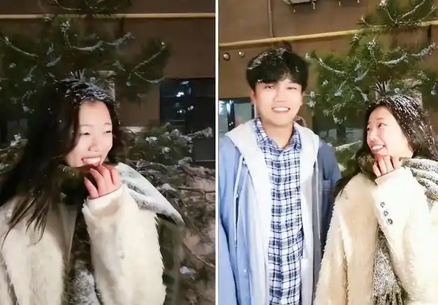 解清帅女友开通社交账号一夜涨粉8000与男友挽手逛街感情甜蜜