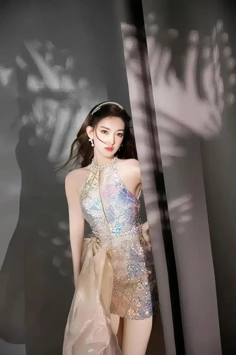 程潇婚纱礼服写真,好美好美