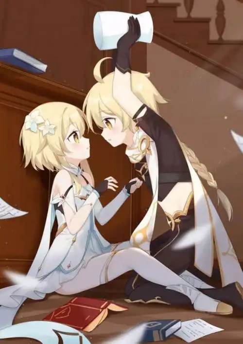 手机 网页游戏综合讨论 原神 万文集舍 [同人搬运]空和荧原谅我带着