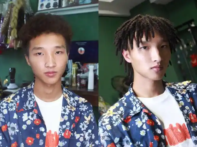 传统脏辫地垄沟