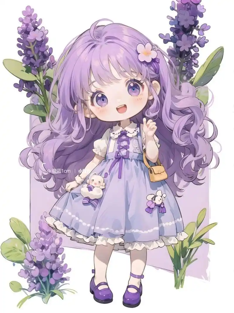 q版可爱卡通女孩 q版可爱卡通女孩