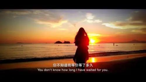 一座电影不夜城 app 电影截图 中英双语字幕图 文字—你不知道我等你