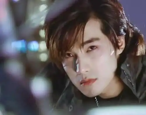 他的五官立体,是很洋气的长相.6969贺军翔这哥年轻时帅是真帅.