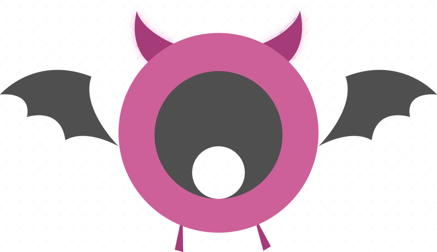 情人节粉色可爱海报小恶魔png免抠