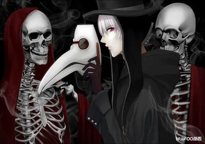 假面的背后鸟嘴面具