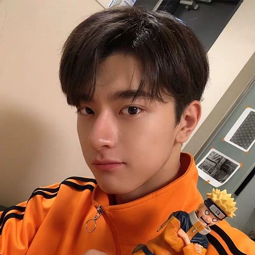 假发男中分刘海短直发韩版帅气学生自然蓬松男士整顶假发