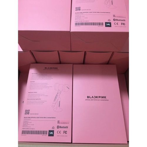现货包邮】blackpink 粉墨 官方应援棒 荧光棒 粉锤二代 ver.