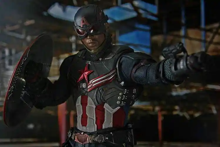 眉间白火的臆造自d之猎鹰美国队长