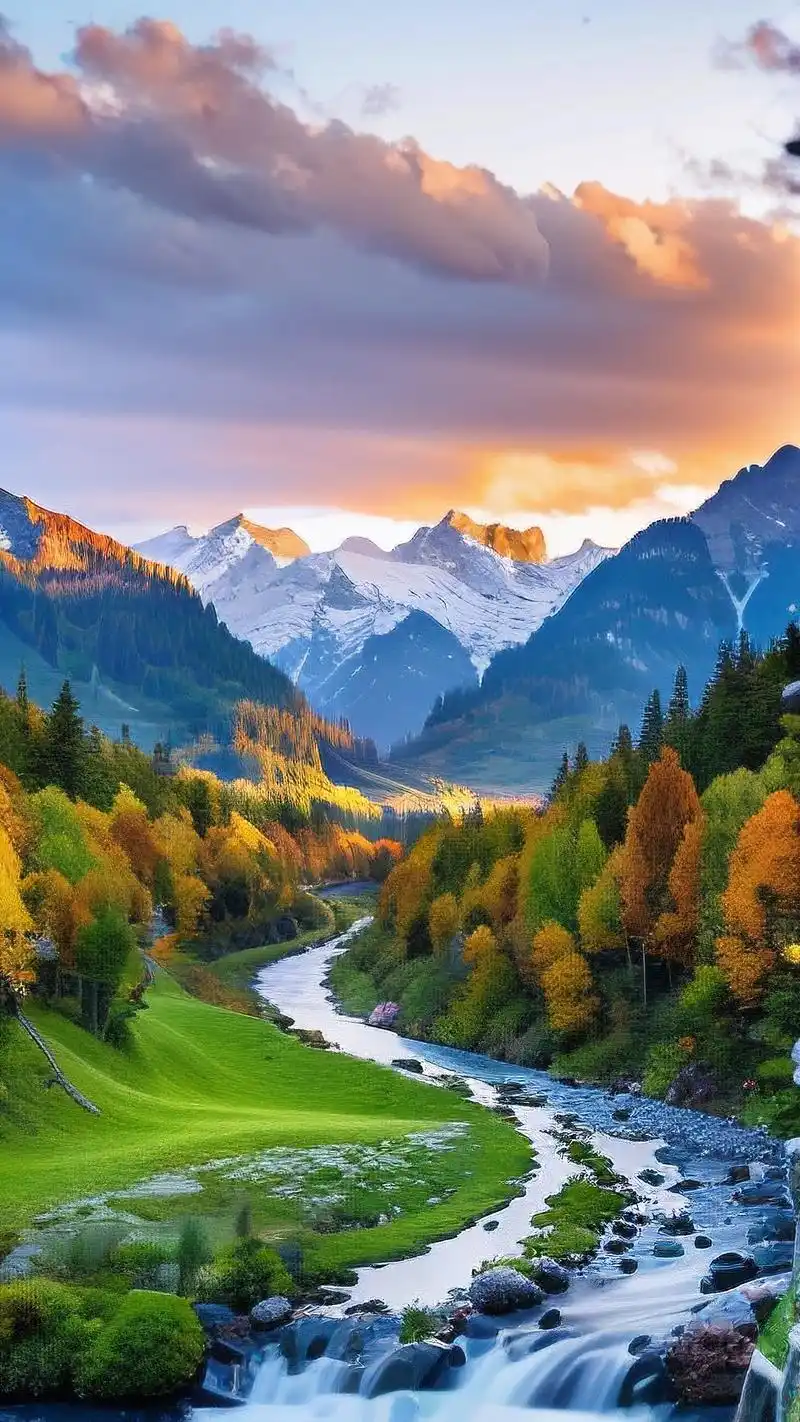 绝美高清竖屏山水壁纸9015