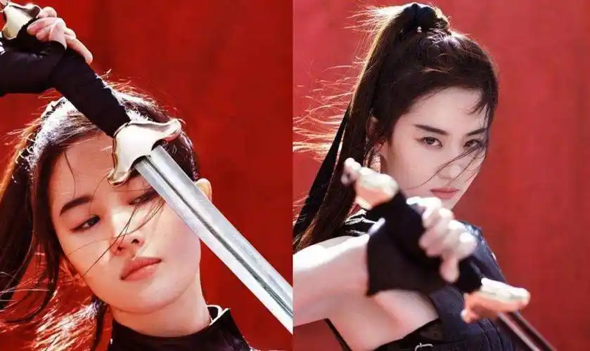 《花木兰》再爆剧照,33岁刘亦菲男装造型太野蛮,打脸一众女星啊-柒捌