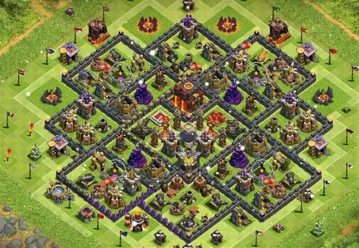 防护阵,部落冲突阵型分享,10本十本.防护阵分享链接,10本十本.