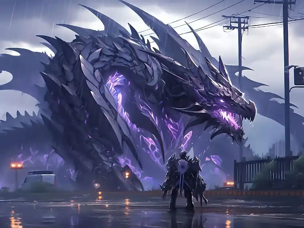 机械巨龙.#机甲风#科幻 #视觉盛宴 #二次元 - 抖音