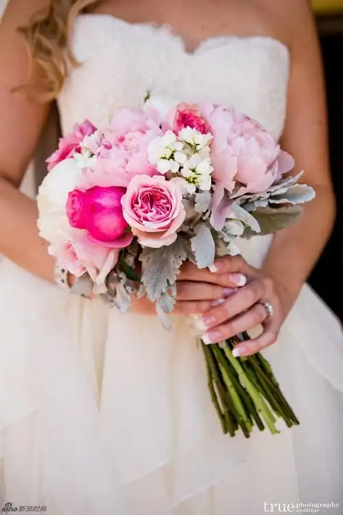 鲜花最唯美 夏季婚礼梦幻手捧花推荐