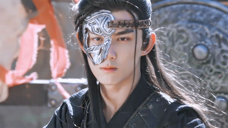 吴磊这个面具造型,有天官赐福花城内味儿吗?